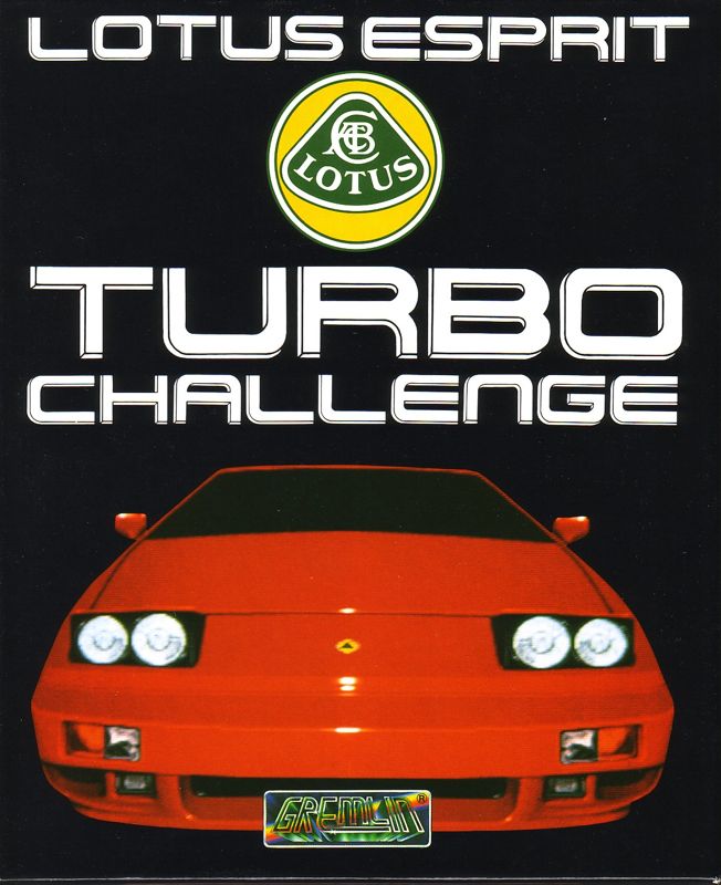Lotus Esprit Turbo Challenge box art for Commodore 64